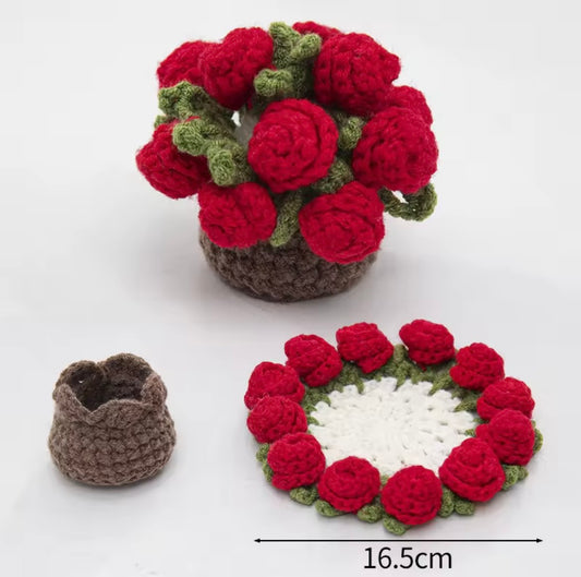 Posavasos de flores